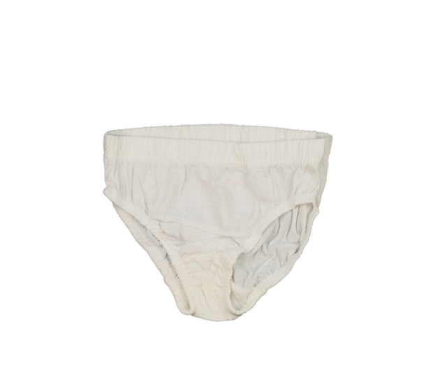 Nové bílé slipy George