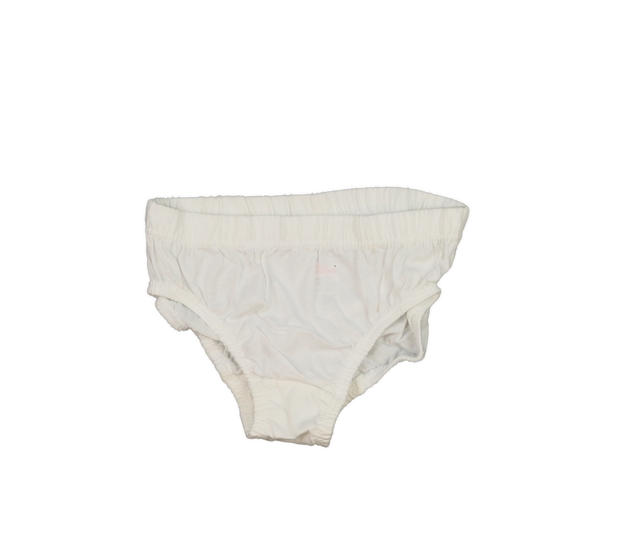 Nové bílé slipy George