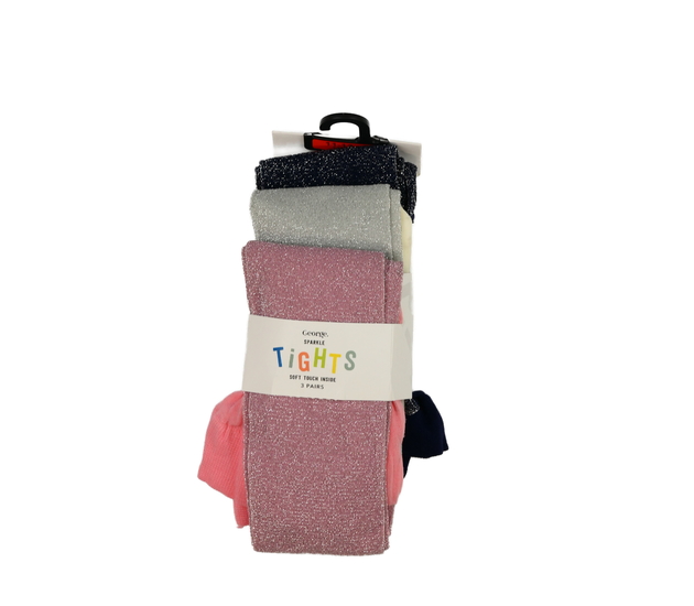 Nové lesklé silonky 3 ks George