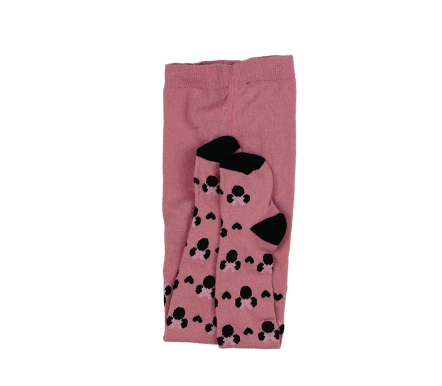 Nové vzorované růžové punčocháče Primark 