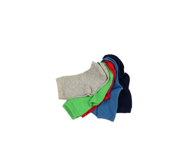 Nové jednobarevné ponožky 5 párů 