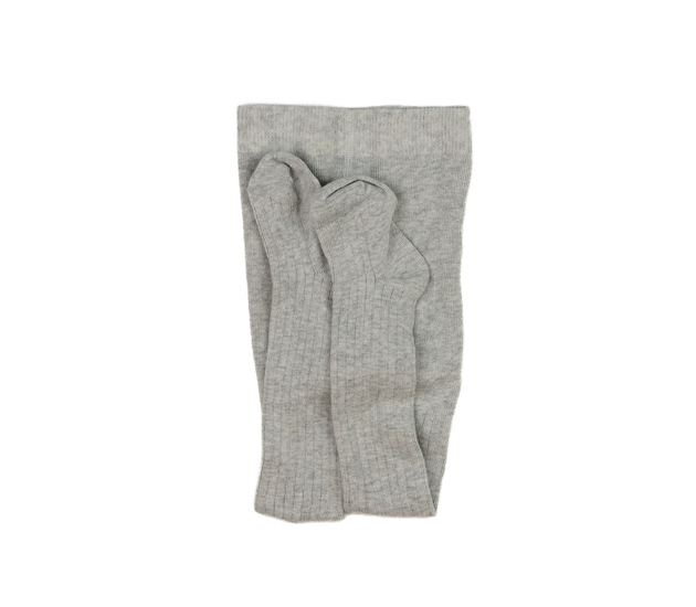 Nové šedé melírované punčocháče 