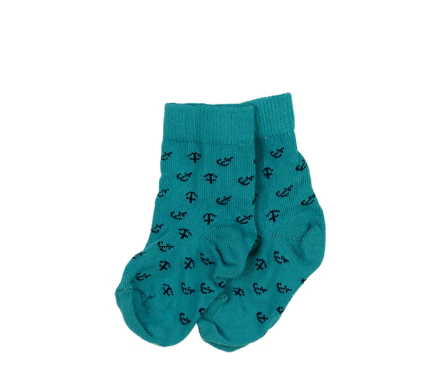 Nové modré ponožky s kotvami 
