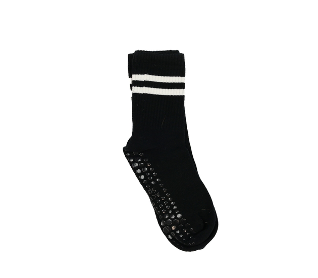 Nové černo-bílé protiskluzové ponožky EUR 37-40