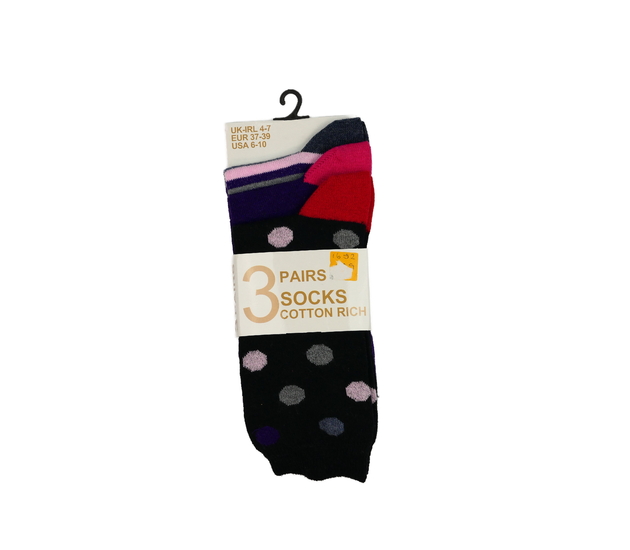 Nové ponožky 3 páry EUR 37-39