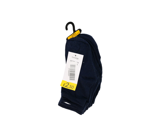 Nové tmavé ponožky EUR 23-26,5 7 párů George