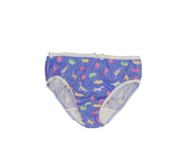 Nové modré kalhotky s kočičkami Primark 