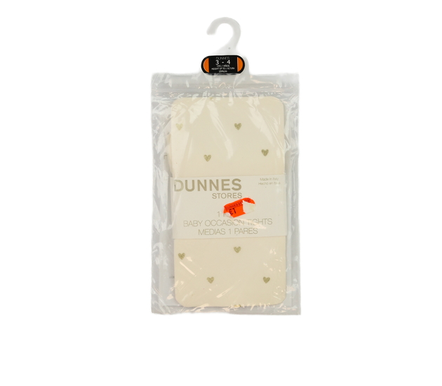 Nové krémové silonky se srdíčky 