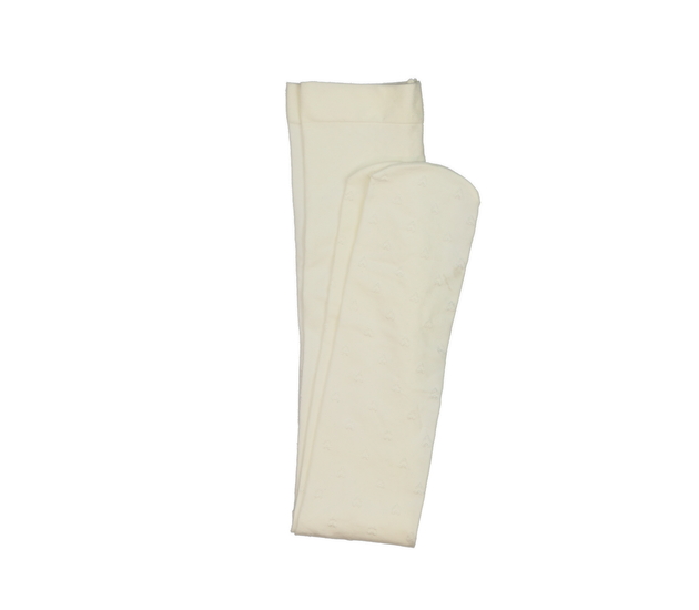 Nové krémové silonky se srdíčky 