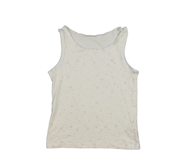Krémová spodní košilka s hvězdami Next