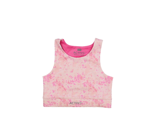 Růžová sportovní podprsenka F&F