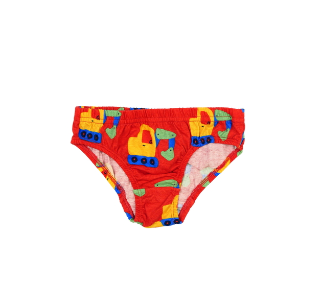 Nové červené slipy s bagry Next