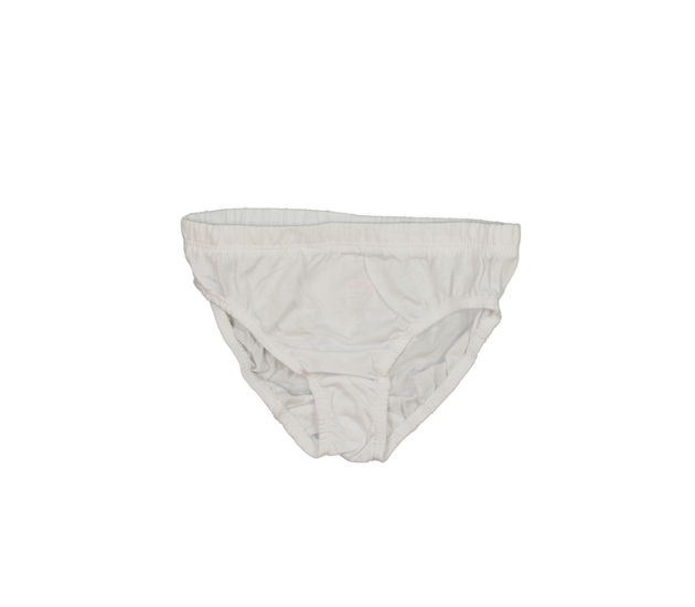 Nové bílé slipy George