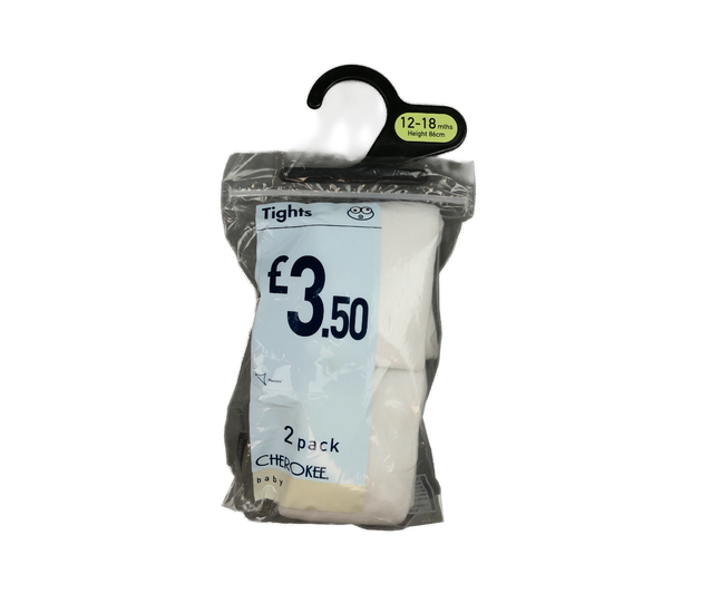 Nové bílé punčocháče 2 ks Cherokee