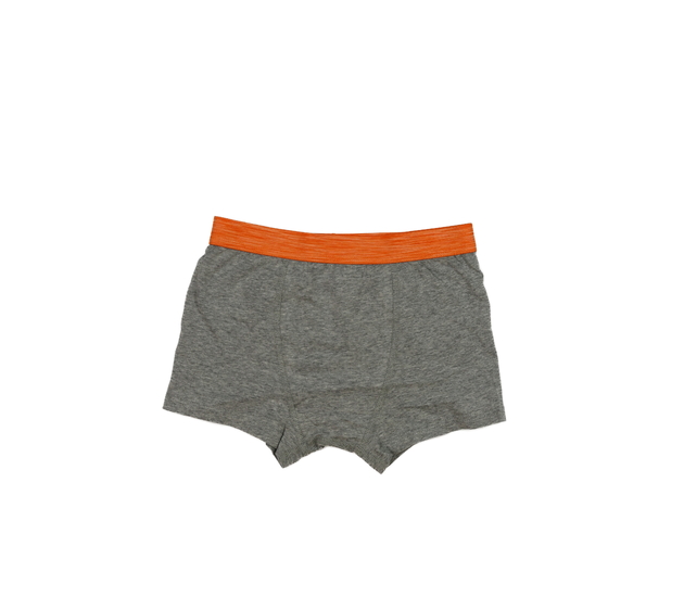 Nové šedé trenky s oranžovým okrajem Tu 