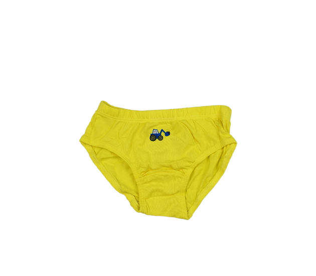 Nové žluté slipy s bagrem F&F