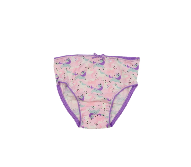 Nové růžové kalhotky s jednorožci