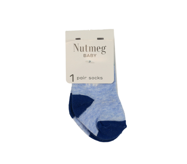 Nové modré baby ponožky Nutmeg 