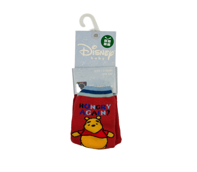 Nové hnědé ponožky EUR 23-26 Medvídek Pú Disney 