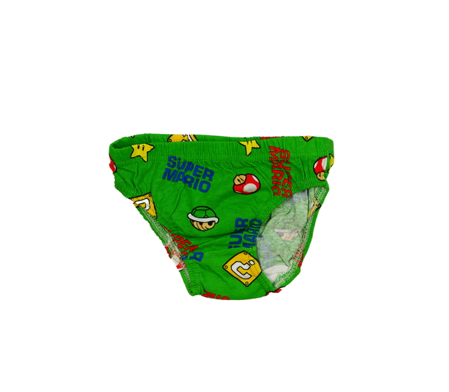 Nové zelené slipy Super Mario Primark 