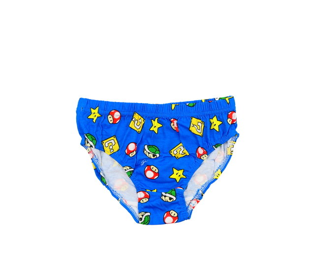 Nové modré slipy Super Mario Primark 