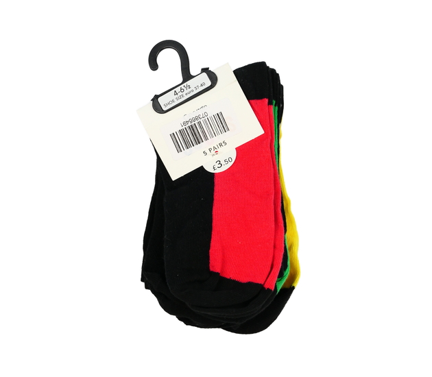 Nové černé ponožky 5 párů EUR 37-40 George