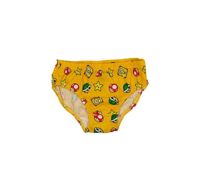 Nové žluté slipy Super Mario Primark 
