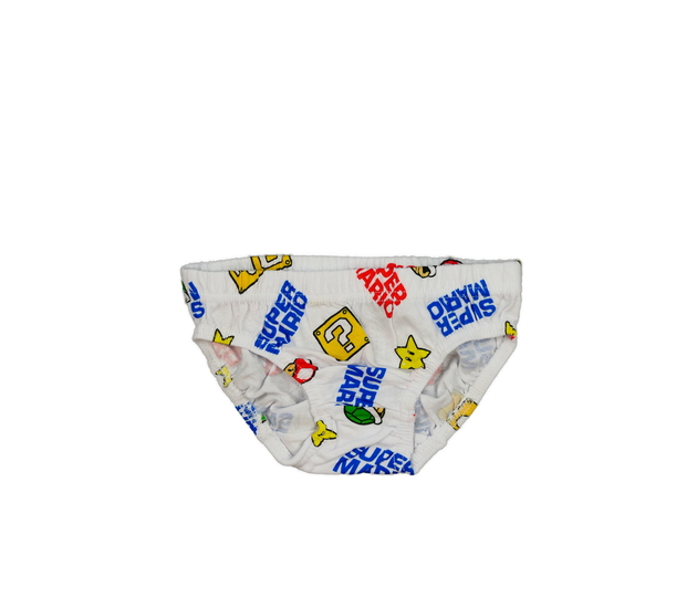 Nové bílé slipy Super Mario Primark 