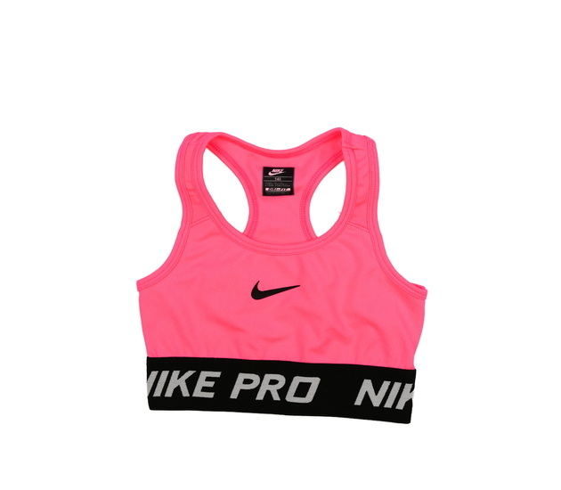 Růžová sportovní podprsenka Nike 