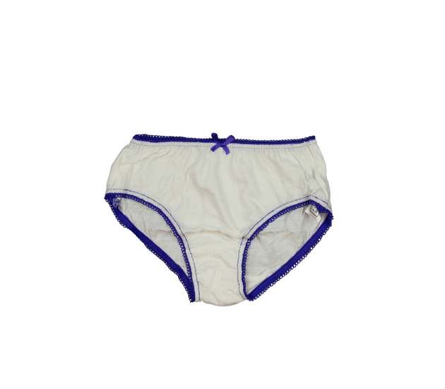 Nové bílo-fialové kalhotky Primark 