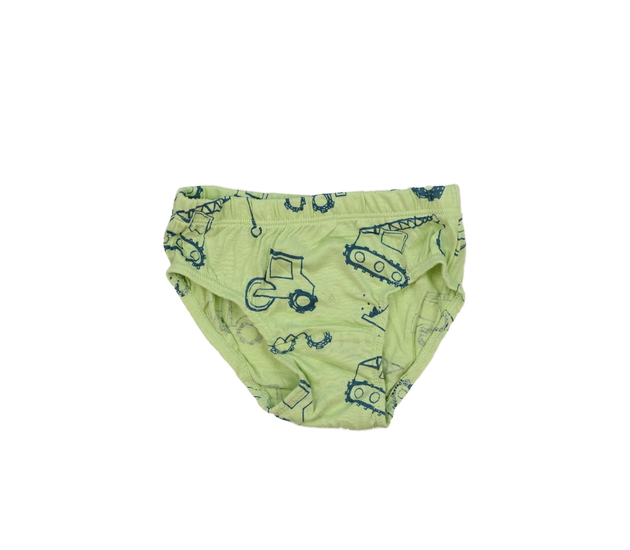 Nové zelené slipy s traktory F&F