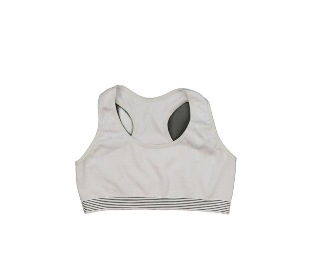 Bílá sportovní podprsenka Primark 