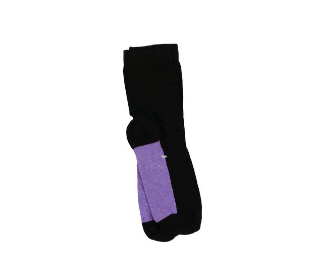Nové černo-fialové ponožky EUR 37-40