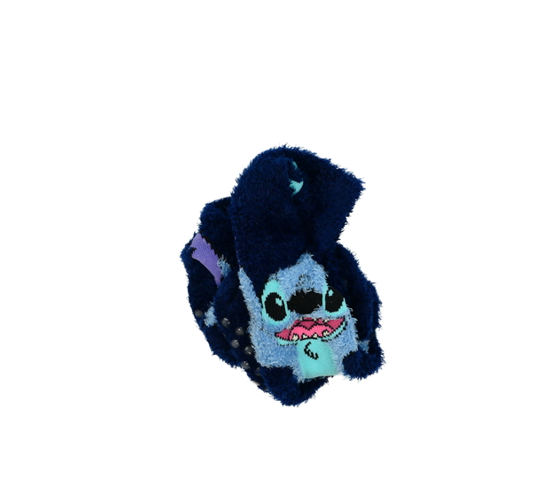 Nové modré chlupaté ponožky EUR 27-30 Stitch