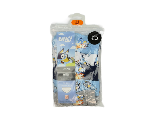 Nové slipy 5 ks Bluey George
