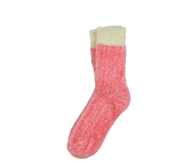 Nové růžové teplé ponožky EUR 39-42 