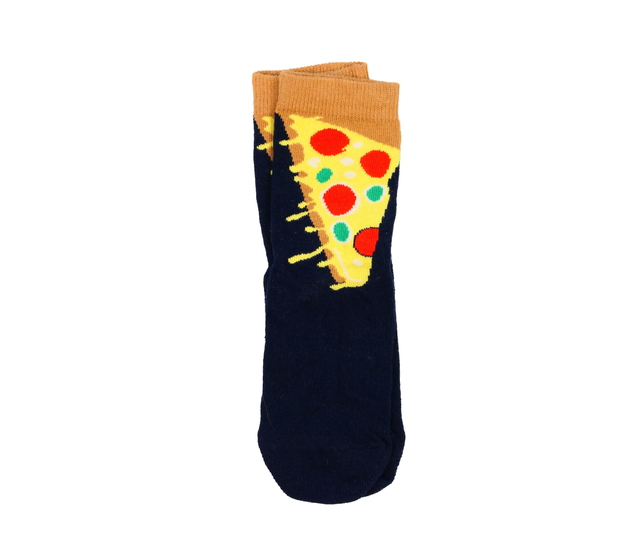 Nové tmavě modré ponožky s pizzou EUR 31-36