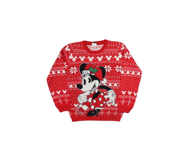 Červený svetr Minnie Mouse George