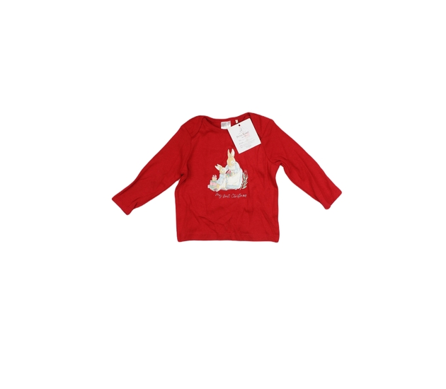 Nové červené triko Králíček Petr