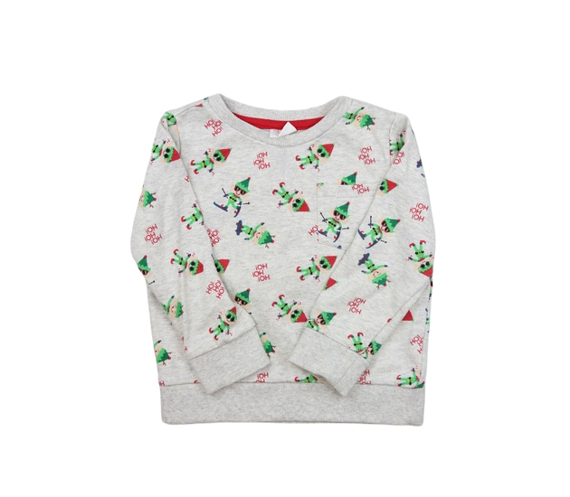 Šedá vánoční mikina F&F