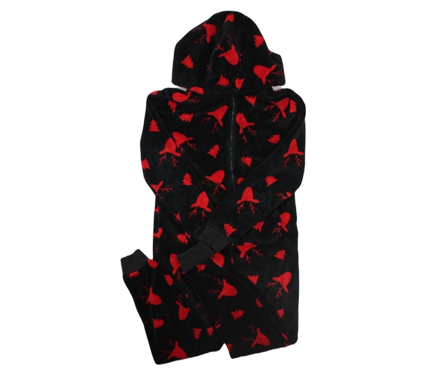 Černý volnočasový overal se sobíkem Next