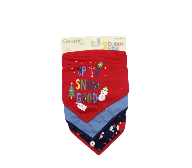 Nová sada vánočních bryndáků 3 ks George