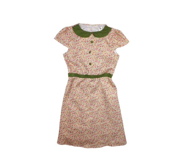 Karnevalový kostým šaty s květinami