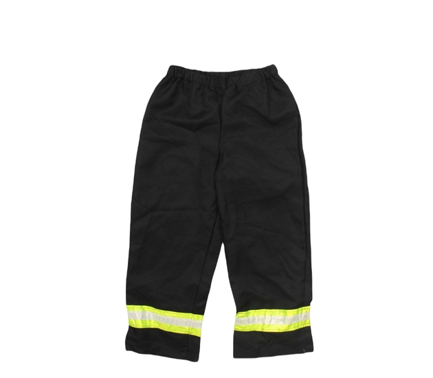 Karnevalový kostým černé kalhoty s reflexním prouž