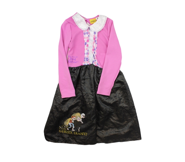 Karnevalový kostým růžovočerné šaty Tu