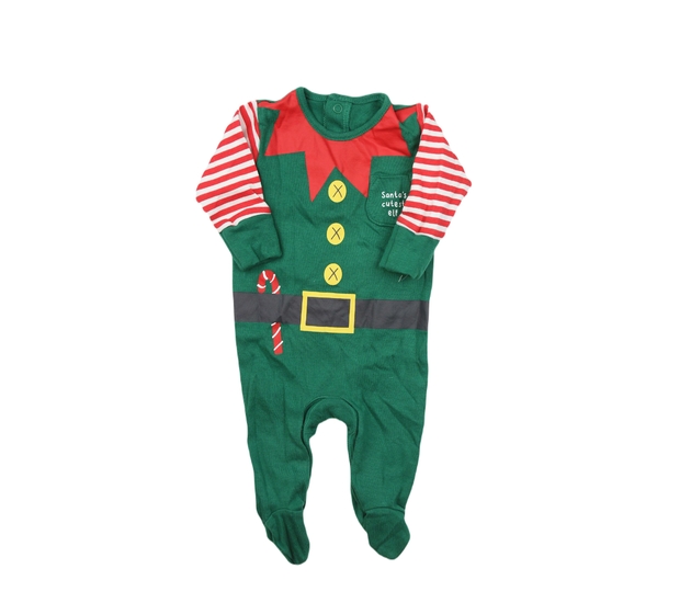 Zelený vánoční overal pro elfa 