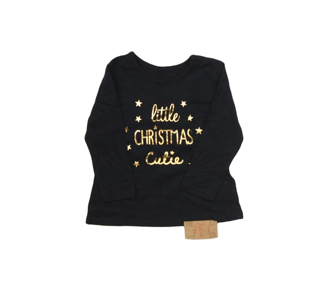 Nové černé vánoční triko George