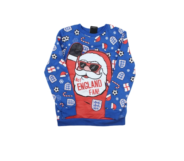 Modrá vánoční mikina George