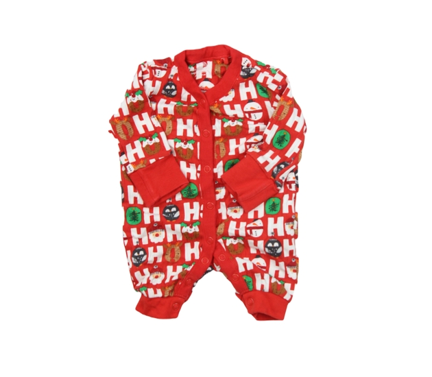 Červený vánoční overal Next