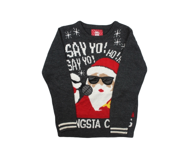 Šedý vánoční svetr Primark